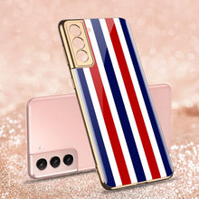 Load image into Gallery viewer, 2021 Fashion Plating Pattern Camera All-inclusive Electroplating Process Case For Samsung S21 Ultra S21 Plus S21 pphonecover
