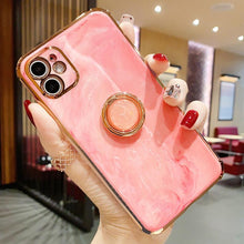 Load image into Gallery viewer, 2021 Ins Marble Pattern Camera All-inclusive Case for iPhone pphonecover
