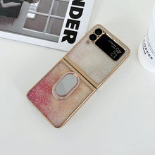 Load image into Gallery viewer, Shining Diamond Mirror Ring Protective Cover For Samsung Galaxy Z Flip 3 5G pphonecover
