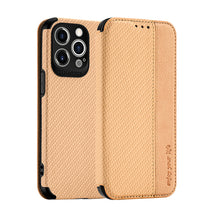 Load image into Gallery viewer, Flip Cover Fiber Pattern Camera All-inclusive Protective Case For iPhone pphonecover
