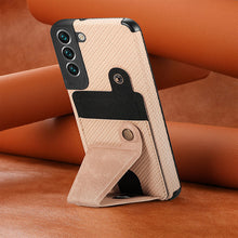 Load image into Gallery viewer, Fiber Pattern Camera All-inclusive Protective Case With Stand For Samsung pphonecover
