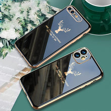 Load image into Gallery viewer, 2021 Deer Pattern Camera All-inclusive Electroplating Process iPhone Case pphonecover
