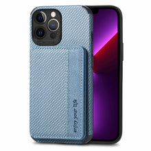 Load image into Gallery viewer, Fiber Pattern Camera All-inclusive Protective Cover With Card Holder For iPhone pphonecover
