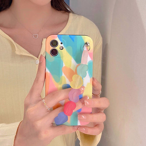 2021 Lovely Color Love Bracelet Cover For iPhone pphonecover