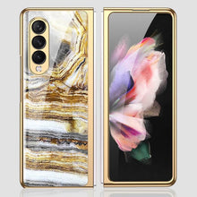 Load image into Gallery viewer, Flower Glass Case For Samsung Galaxy Z Fold 3 5G pphonecover
