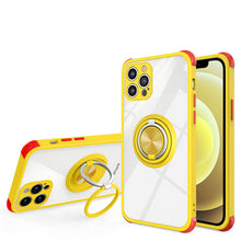 Load image into Gallery viewer, Creative Double Ring Bracket Four-corner Anti-fall Cover For iPhone pphonecover
