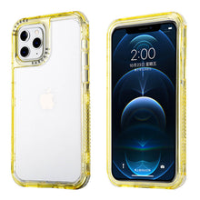 Load image into Gallery viewer, Transparent Bumper Case for iPhone 12 11 13 Pro X XS XR Max 7 8 Plus SE 2020 Candy Color Shockproof Drop Protection Soft Cover pphonecover
