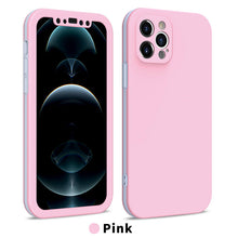 Load image into Gallery viewer, 360 Full Protective Shockproof Soft Silicone Case For iPhone 13 12 11 Pro Max XS XR 7 8 Plus SE 2020 pphonecover
