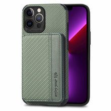 Load image into Gallery viewer, Fiber Pattern Camera All-inclusive Protective Cover With Card Holder For iPhone pphonecover
