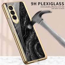 Load image into Gallery viewer, Flower Glass Case For Samsung Galaxy Z Fold 3 5G pphonecover
