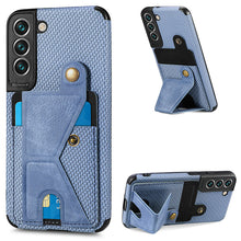 Load image into Gallery viewer, Fiber Pattern Camera All-inclusive Protective Case With Stand For Samsung pphonecover
