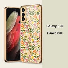 Load image into Gallery viewer, 2021 Fashion Plating Pattern Camera All-inclusive Electroplating Process Case For Samsung S21 Ultra S21 Plus S21 pphonecover
