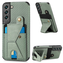 Load image into Gallery viewer, Fiber Pattern Camera All-inclusive Protective Case With Stand For Samsung pphonecover
