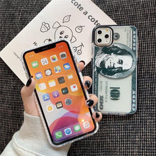 Load image into Gallery viewer, 2021 Creative Personality US Dollar Case For iPhone 12 Pro Max 11 XS Max 7 8 Plus pphonecover
