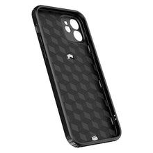 Load image into Gallery viewer, Metal Kickstand Shockproof Case For iPhone Soft TPU Hard PC Straight Edge Back Cover Anti-scratch Fundas
