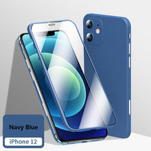 Load image into Gallery viewer, 2022 Double-sided All-inclusive Tempered Film Integrally Shell Membrane Protective Case For iPhone pphonecover
