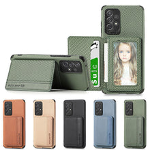 Load image into Gallery viewer, Fiber Pattern Camera All-inclusive Protective Cover With Card Holder For Samsung pphonecover
