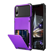 Load image into Gallery viewer, Wallet ID Slot Credit Card Holder Case For iPhone 13 12 11 Pro Max XS XR 7 8 Plus SE 2020 pphonecover
