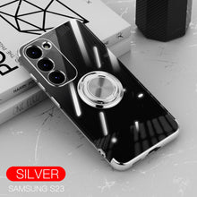 Load image into Gallery viewer, Electroplated Ring Case For Samsung Galaxy S23 S23 Plus S23 Ultra 360 Rotate Freely
