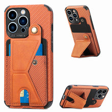 Load image into Gallery viewer, Fiber Pattern Camera All-inclusive Protective Case With Stand For iPhone pphonecover
