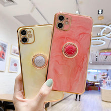 Load image into Gallery viewer, 2021 Ins Marble Pattern Camera All-inclusive Case for iPhone pphonecover
