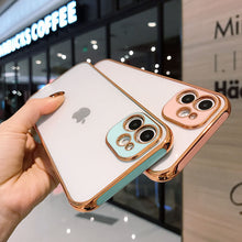 Load image into Gallery viewer, 2021 Electroplated Matte Anti-fall Camera All-inclusive Protective Case For iPhone pphonecover
