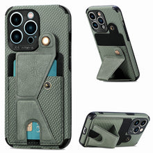 Load image into Gallery viewer, Fiber Pattern Camera All-inclusive Protective Case With Stand For iPhone pphonecover
