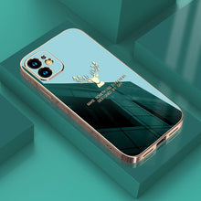 Load image into Gallery viewer, 2021 Luxury Deer Pattern Camera All-inclusive Electroplating Process Case For iPhone pphonecover
