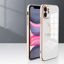 Load image into Gallery viewer, 2021 Luxury Deer Pattern Camera All-inclusive Electroplating Process Case For iPhone pphonecover
