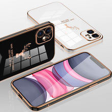 Load image into Gallery viewer, 2021 Luxury Deer Pattern Camera All-inclusive Electroplating Process Case For iPhone pphonecover
