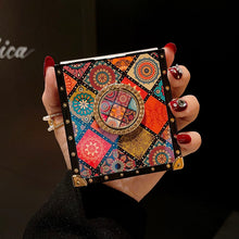 Load image into Gallery viewer, Retro Boho Style Ring Case With Lanyard for Samsung Galaxy Z Flip3 Flip4 5G pphonecover
