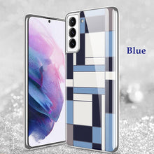 Load image into Gallery viewer, 2021 Luxury Plating Pattern Camera All-inclusive Electroplating Process Case For Samsung S21 S21 Plus S21 Ultra pphonecover
