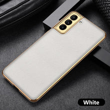 Load image into Gallery viewer, 2021 Luxury Foldable Leather Camera All-inclusive Protective Case For Sumsang Galaxy S21 S21Plus S21Ultra pphonecover
