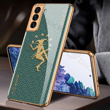 Load image into Gallery viewer, FLASH⚡SALE I 2021 Luxury Deer Pattern Camera All-inclusive Electroplating Process Case For Samsung S21 S21 Plus S21 Ultra pphonecover
