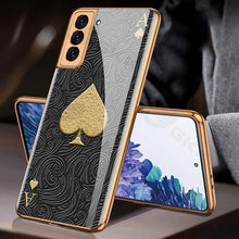 Load image into Gallery viewer, 2021 Fashion Plating Pattern Camera All-inclusive Electroplating Process Case For Samsung S21 S21 Plus S21 Ultra pphonecover
