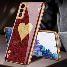 Load image into Gallery viewer, 2021 Fashion Plating Pattern Camera All-inclusive Electroplating Process Case For Samsung S21 S21 Plus S21 Ultra pphonecover
