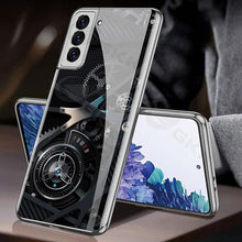 Load image into Gallery viewer, 2021 Fashion Plating Pattern Camera All-inclusive Electroplating Process Case For Samsung S21 S21 Plus S21 Ultra pphonecover
