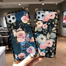 Load image into Gallery viewer, 2020 Stylish French Style Flower Lanyard Ring Phone Case for iPhone Samsung Huawei pphonecover
