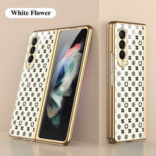 Load image into Gallery viewer, Flower Glass Case For Samsung Galaxy Z Fold 3 5G pphonecover
